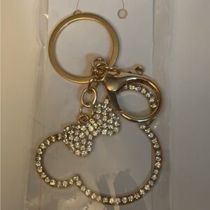 Mickey Mouse Rhinestone Keychains.